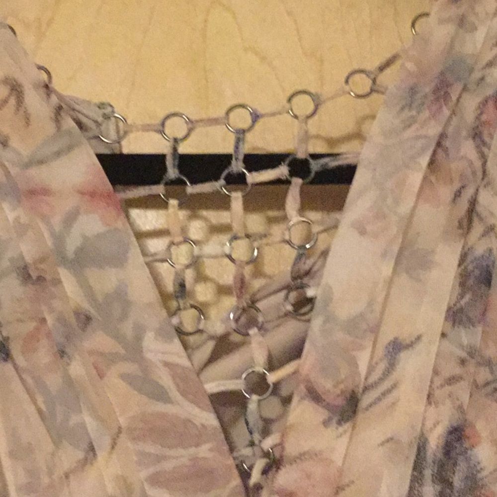 Haute Hippie Runway Ring-Inset Floral-Print Silk - Picture 4 of 16